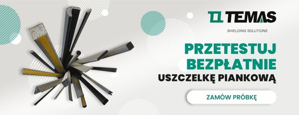 Piankowa uszczelka przewodząca